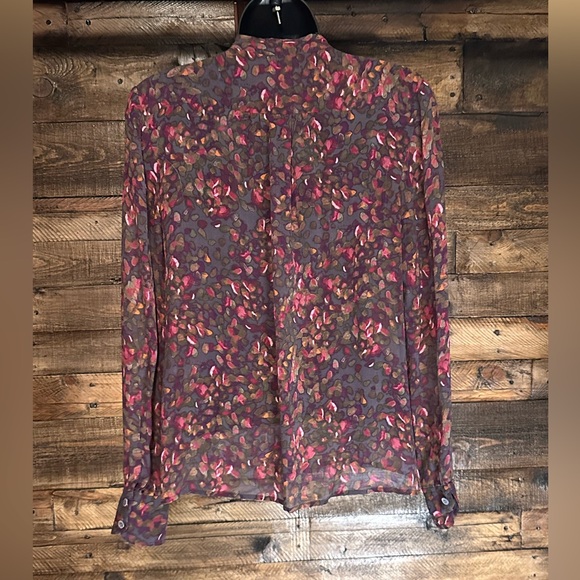 J Crew Multicolor Patterned Blouse - Picture 2 of 3